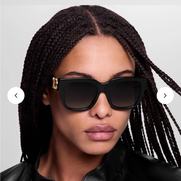 Louis Vuitton Black Gold PM Link Sunglasses - Picture 9 of 9